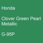 Preview: Honda, Clover Green Pearl Metallic, G-95P.